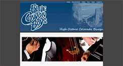 Desktop Screenshot of bluecanyonboys.com