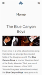 Mobile Screenshot of bluecanyonboys.com